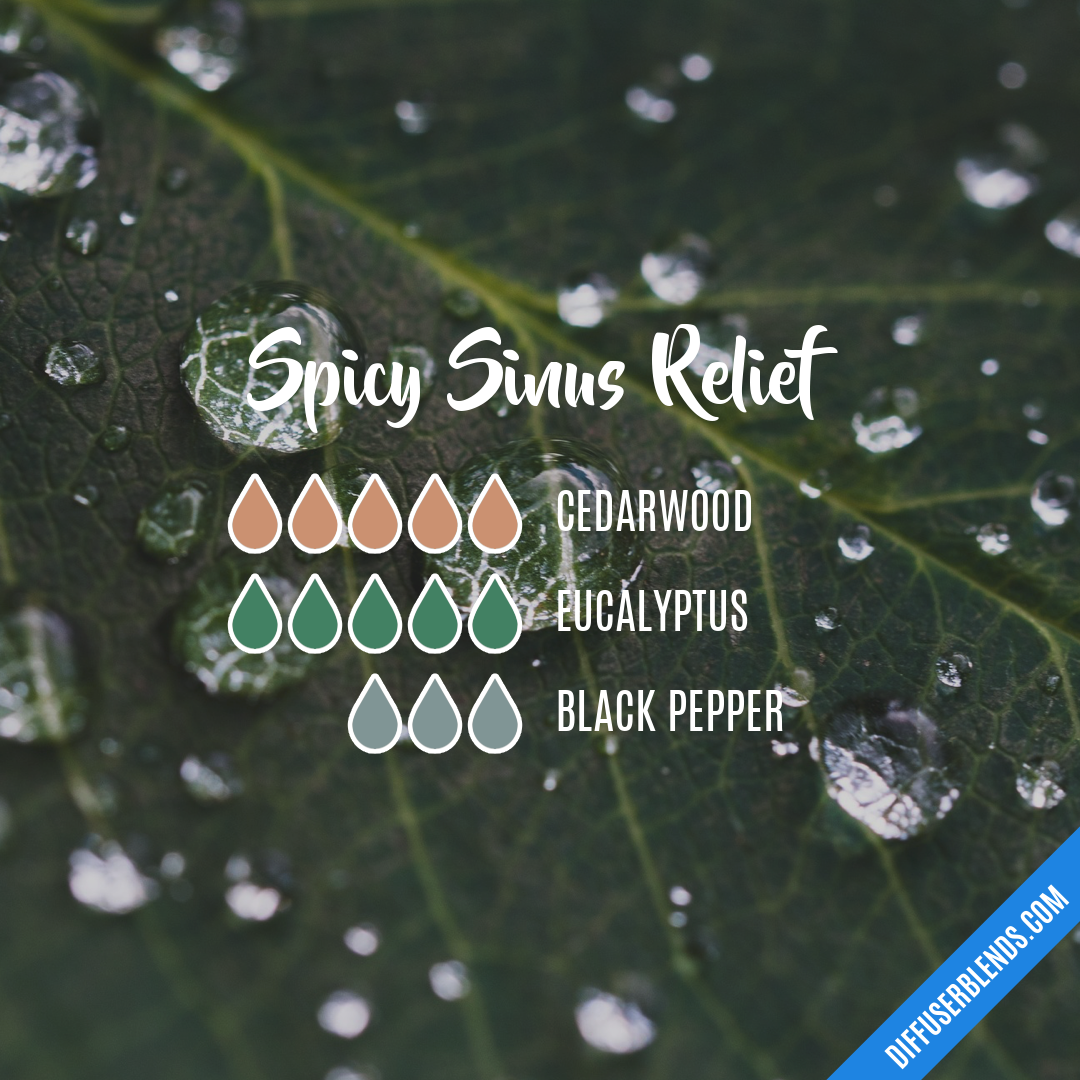 Spicy Sinus Relief — Essential Oil Diffuser Blend