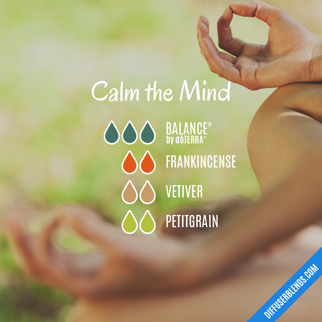 Calm the Mind — Essential Oil Diffuser Blend