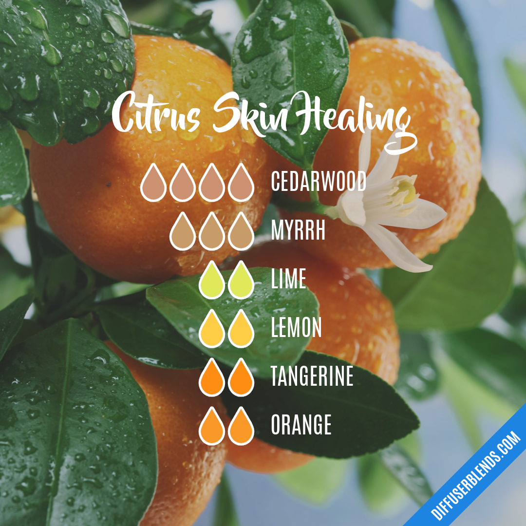 Citrus Skin Healing — Essential Oil Diffuser Blend