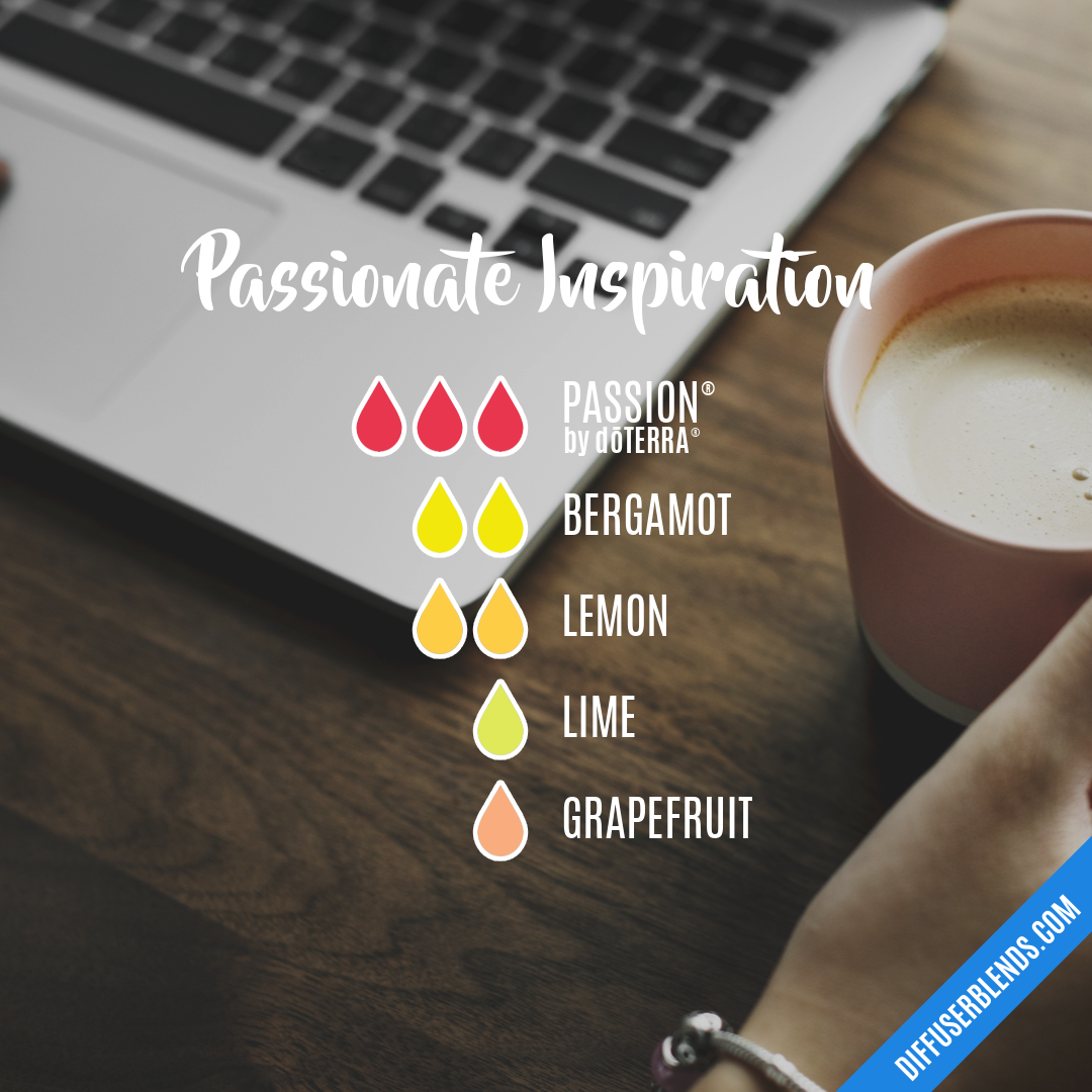 Passionate Inspiration — Essential Oil Diffuser Blend