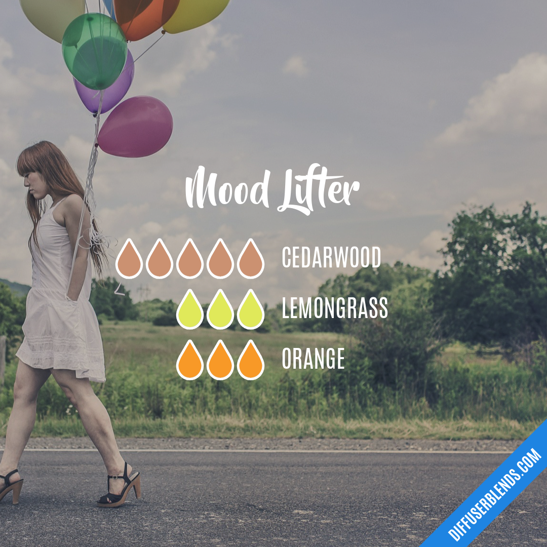 Mood Lifter — Essential Oil Diffuser Blend