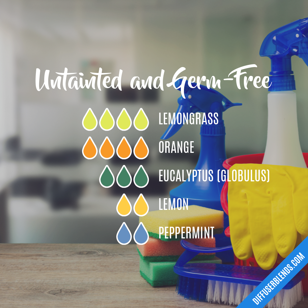 Untainted and Germ-Free — Essential Oil Diffuser Blend