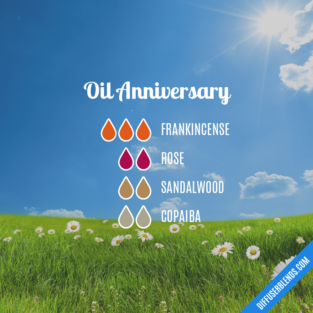 Oil Anniversary — Essential Oil Diffuser Blend