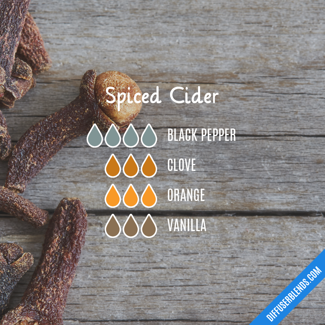 Spiced Cider — Essential Oil Diffuser Blend