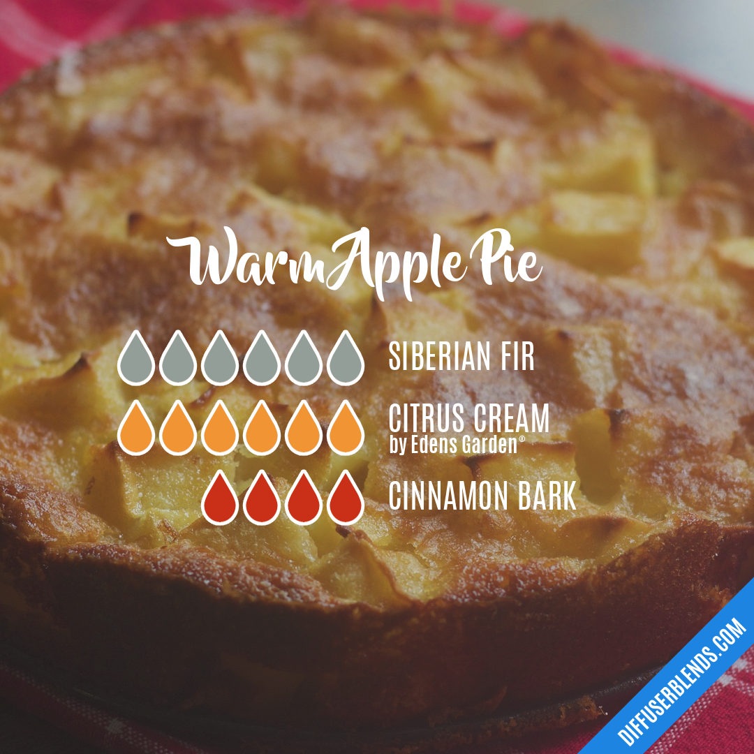 Warm Apple Pie — Essential Oil Diffuser Blend