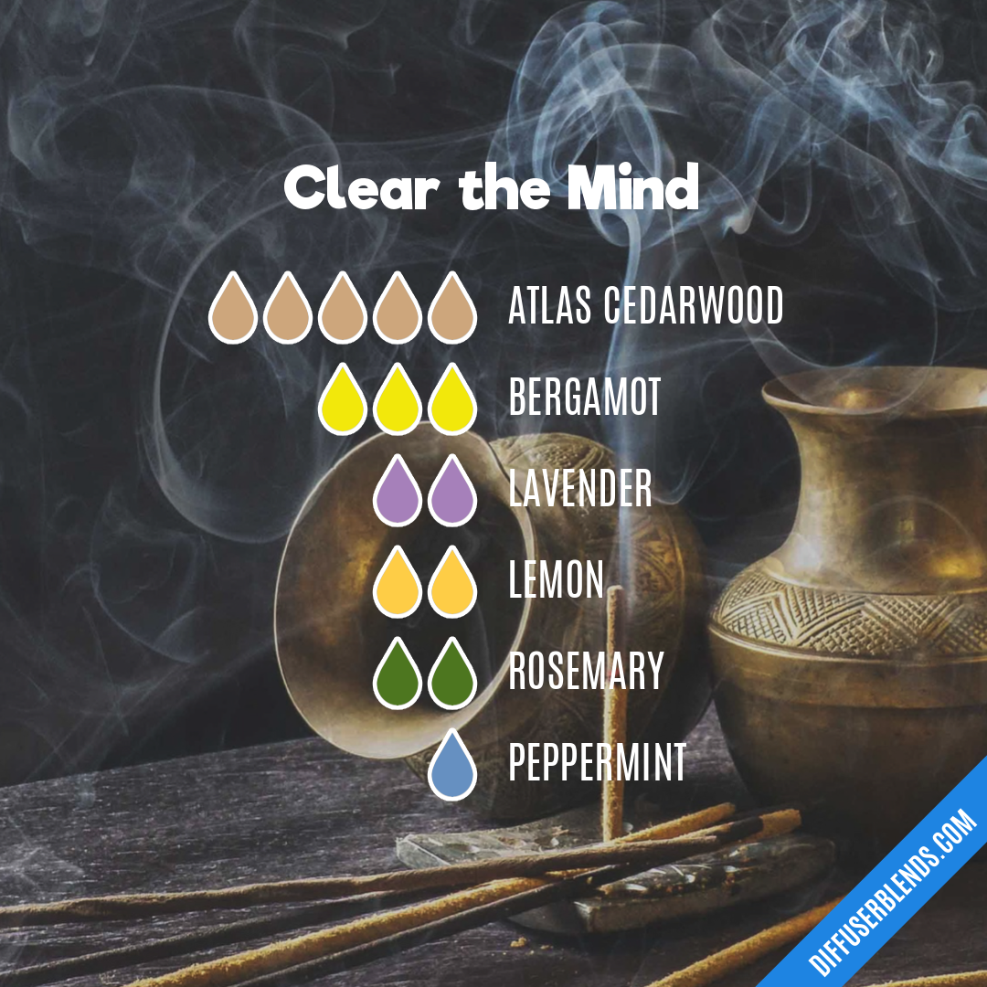 Clear the Mind — Essential Oil Diffuser Blend