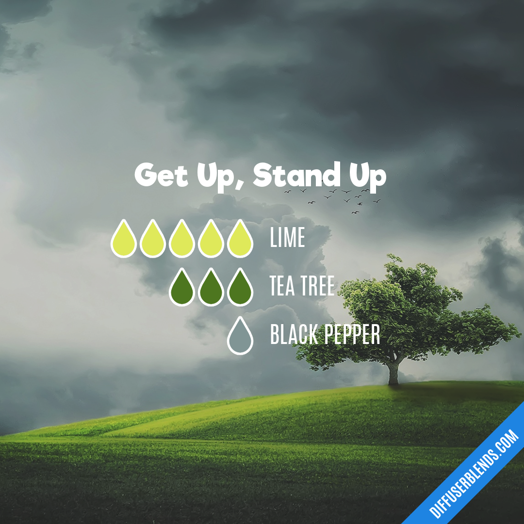 Get Up, Stand Up — Essential Oil Diffuser Blend