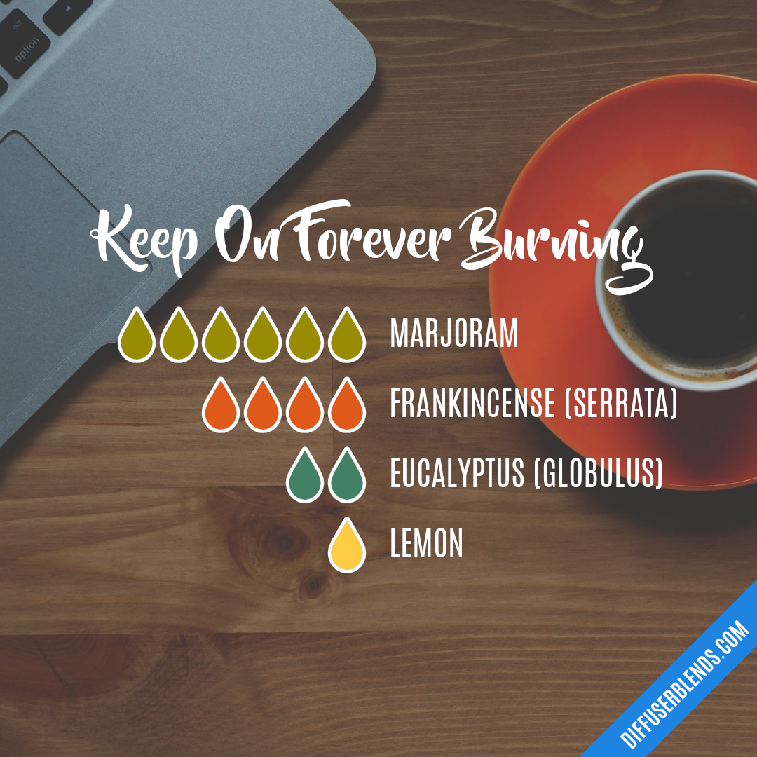 Keep On Forever Burning — Essential Oil Diffuser Blend