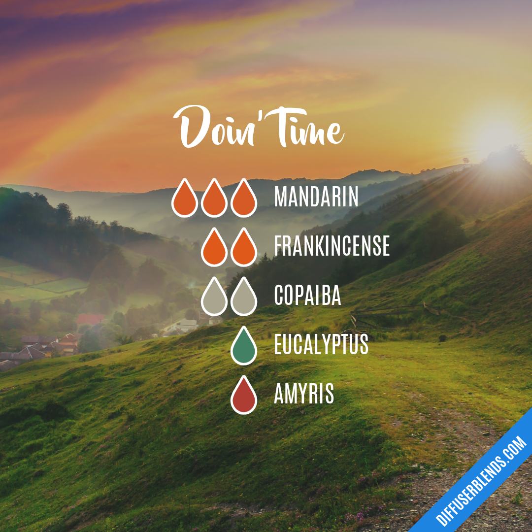 Doin' Time — Essential Oil Diffuser Blend