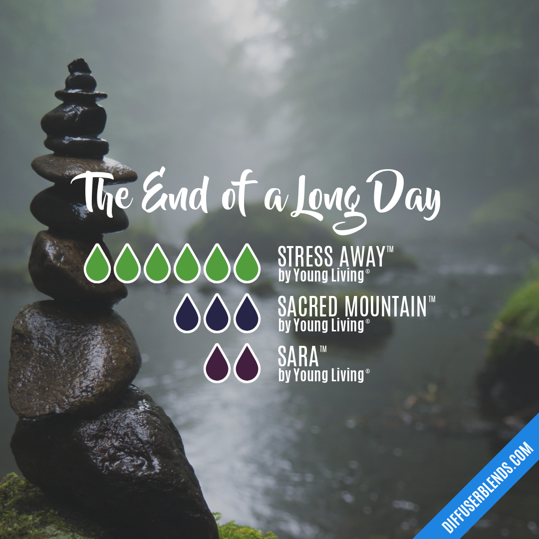 The End of a Long Day — Essential Oil Diffuser Blend