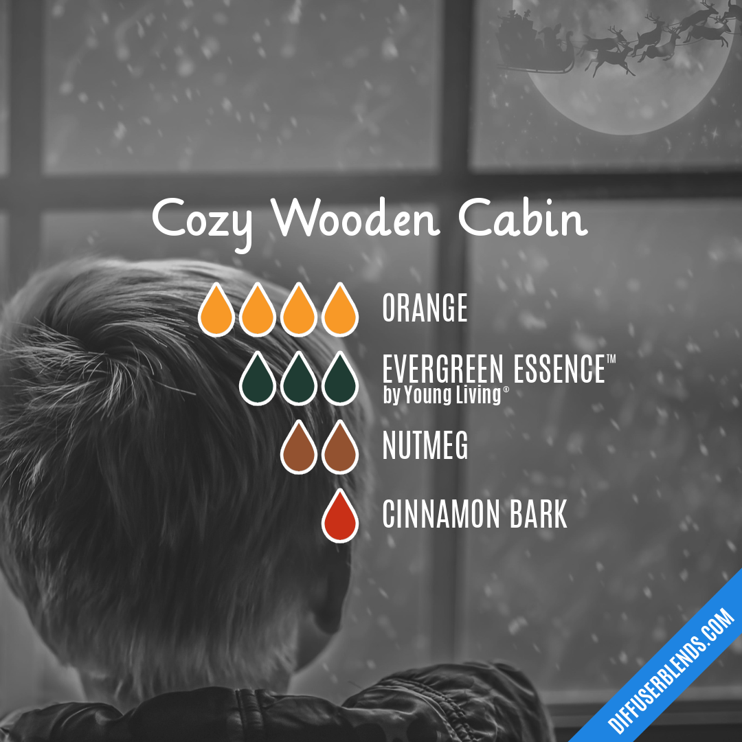 Cozy Wooden Cabin — Essential Oil Diffuser Blend