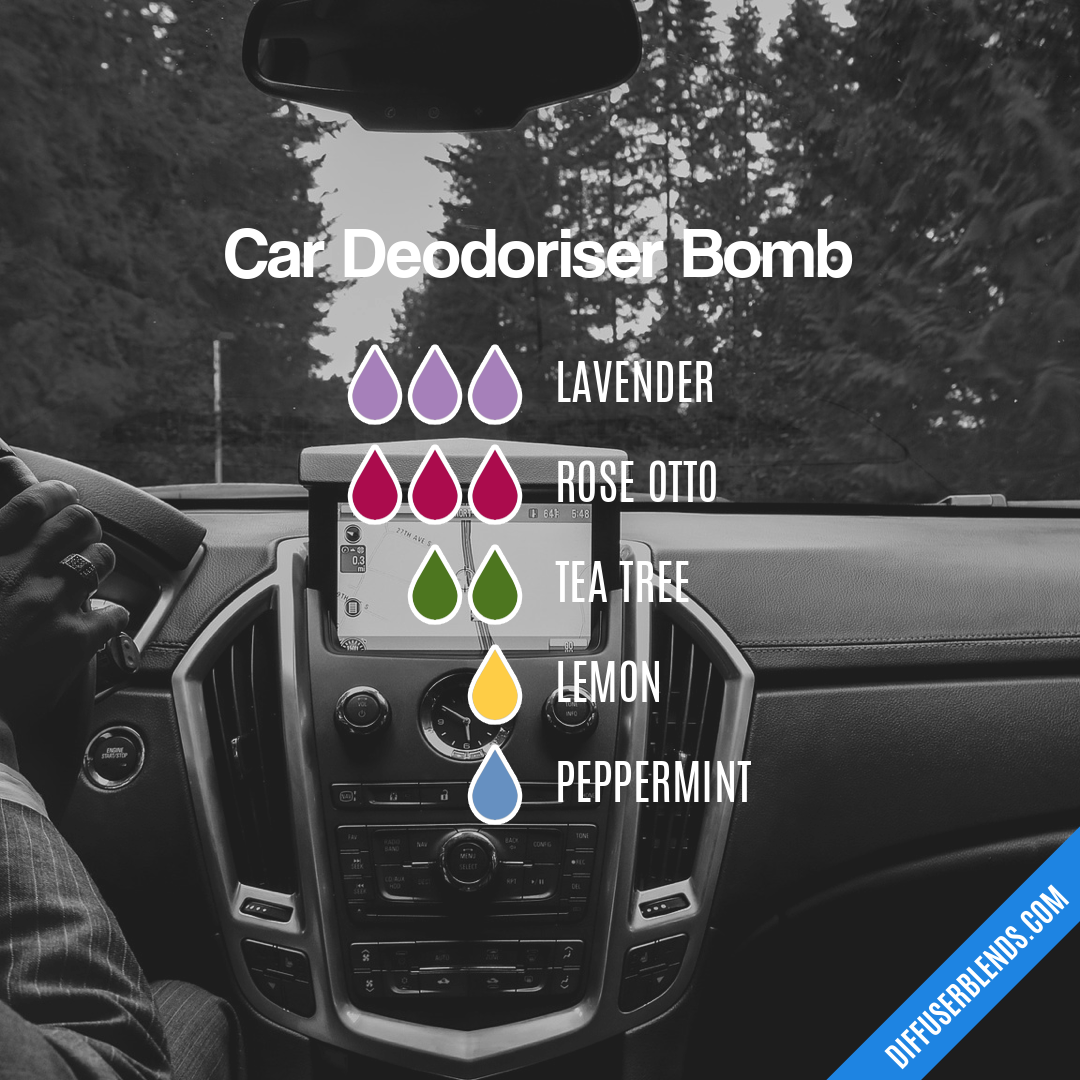 Car Deodoriser Bomb — Essential Oil Diffuser Blend