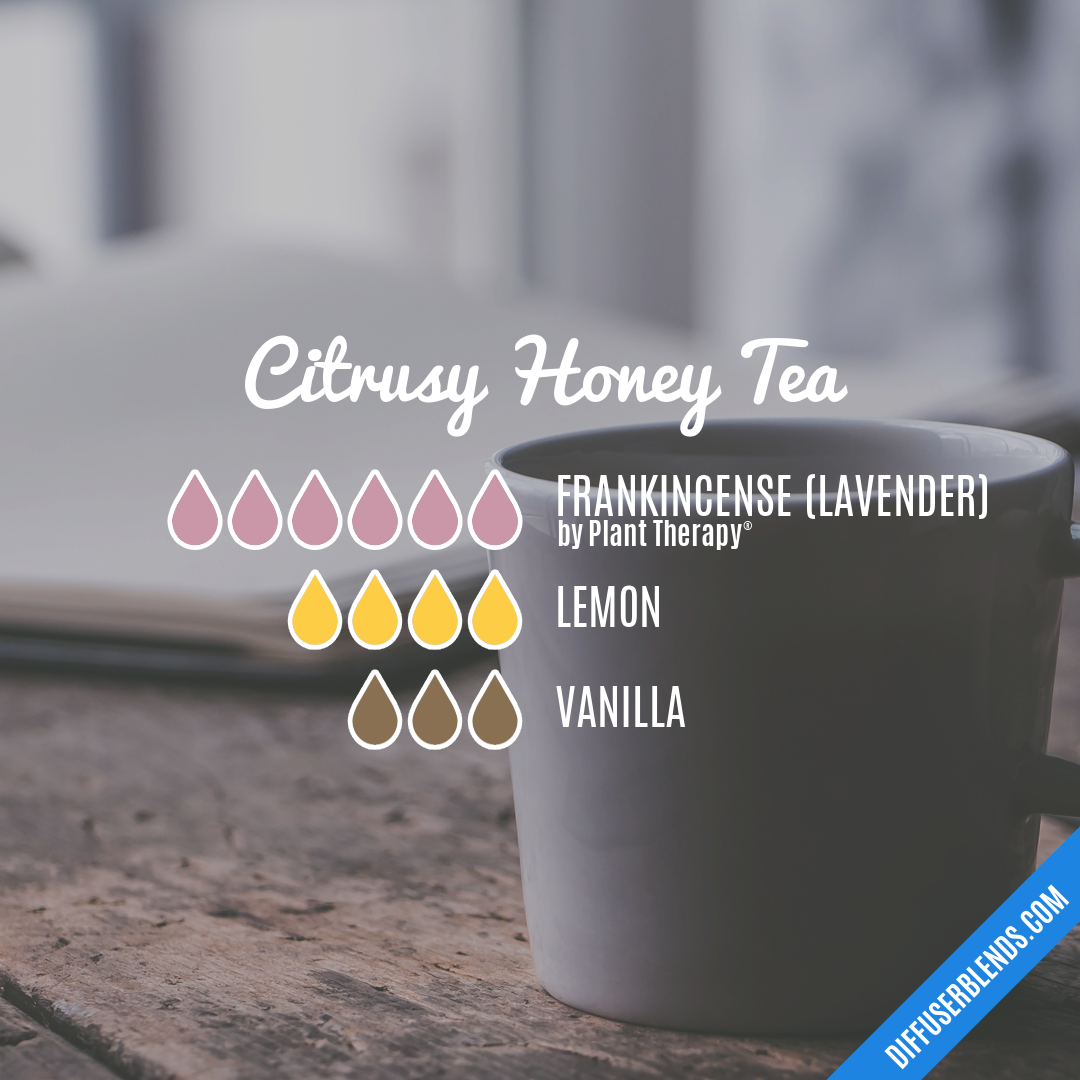 Citrusy Honey Tea — Essential Oil Diffuser Blend