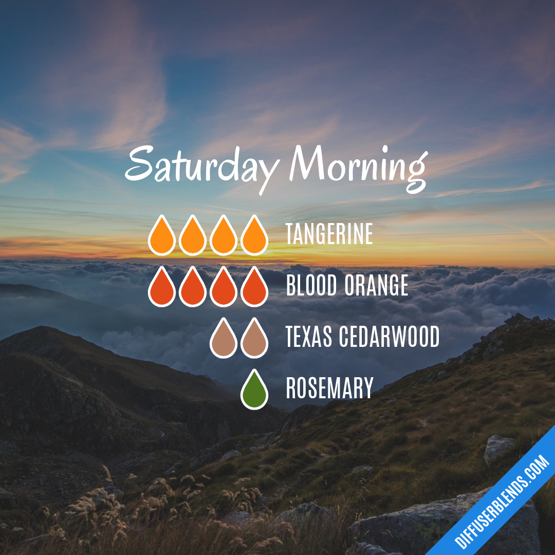 Saturday Morning — Essential Oil Diffuser Blend