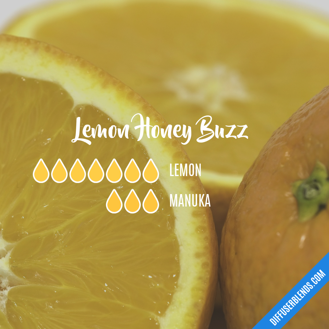 Lemon Honey Buzz — Essential Oil Diffuser Blend