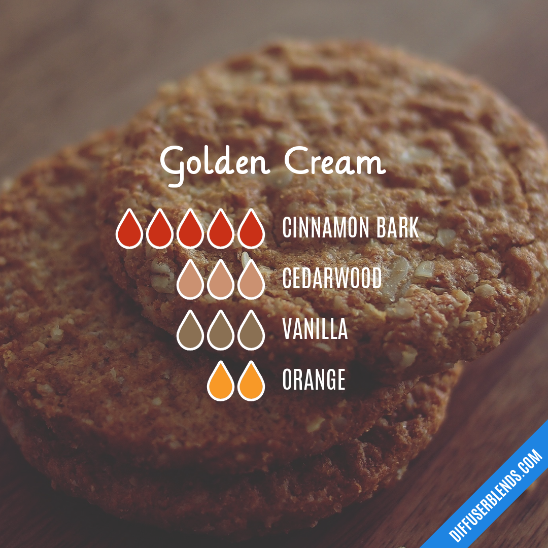 Golden Cream — Essential Oil Diffuser Blend