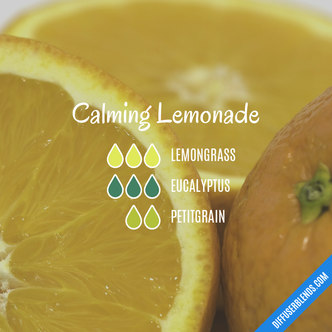 Calming Lemonade — Essential Oil Diffuser Blend