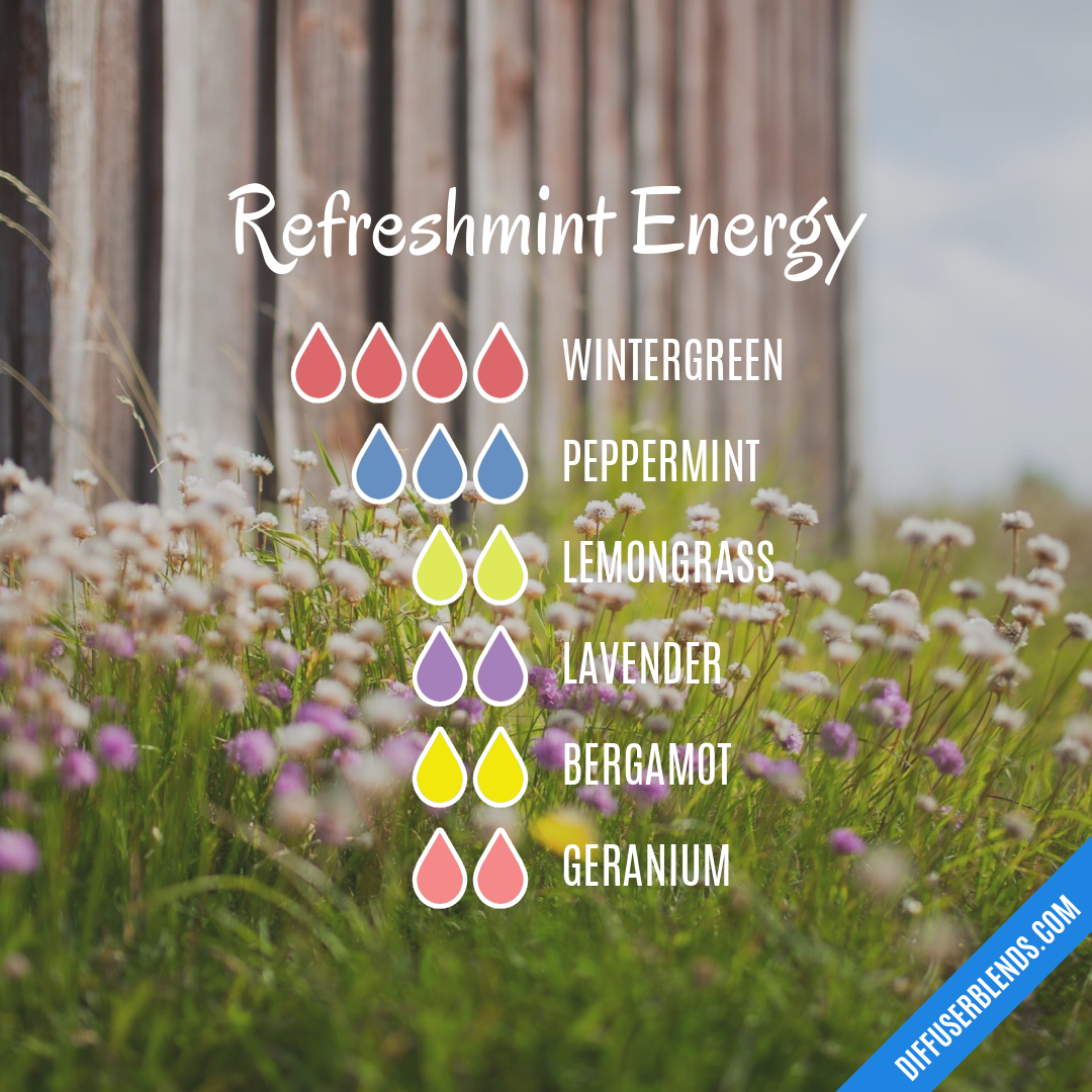 Refreshmint Energy — Essential Oil Diffuser Blend