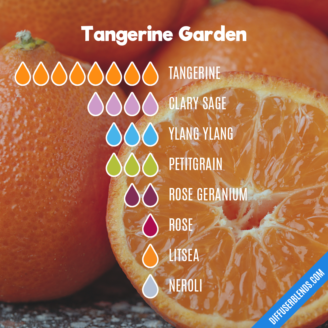 Tangerine Garden — Essential Oil Diffuser Blend