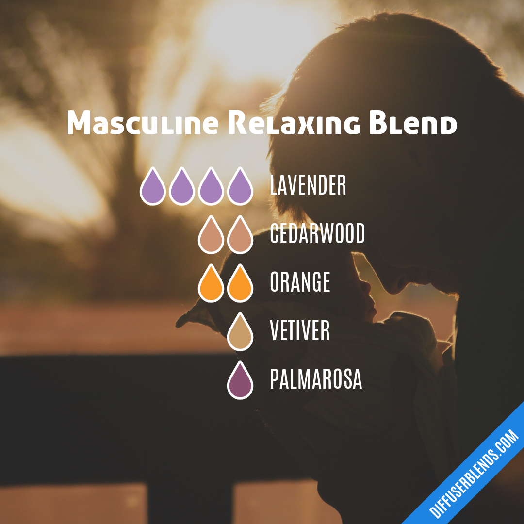 Masculine Relaxing Blend — Essential Oil Diffuser Blend