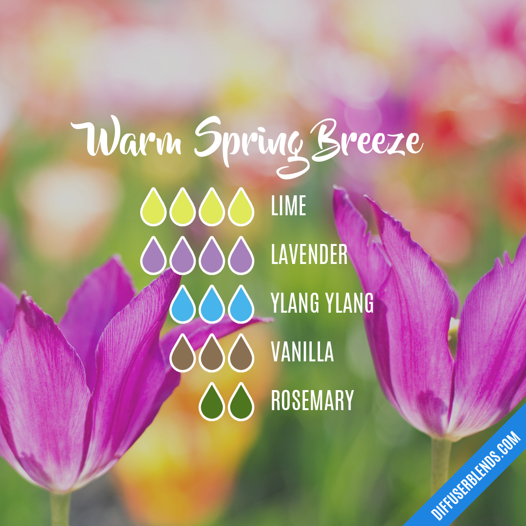 Warm Spring Breeze — Essential Oil Diffuser Blend