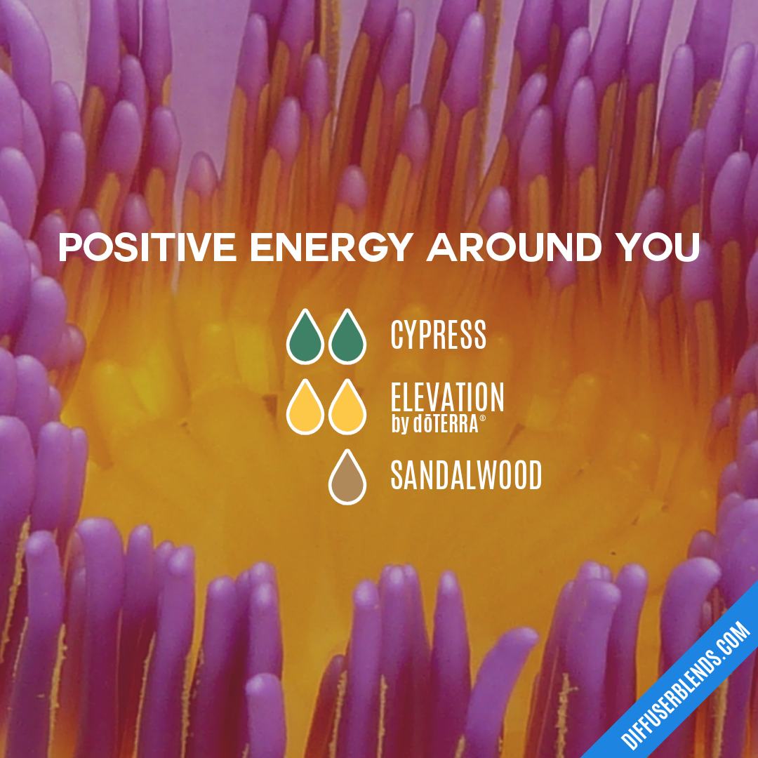 Positive Energy Around You — Essential Oil Diffuser Blend