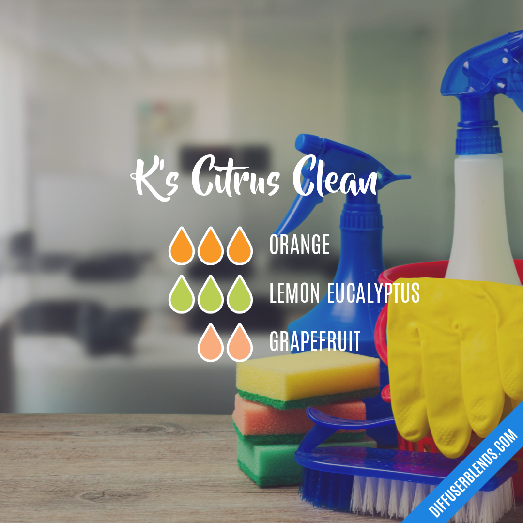 K's Citrus Clean — Essential Oil Diffuser Blend