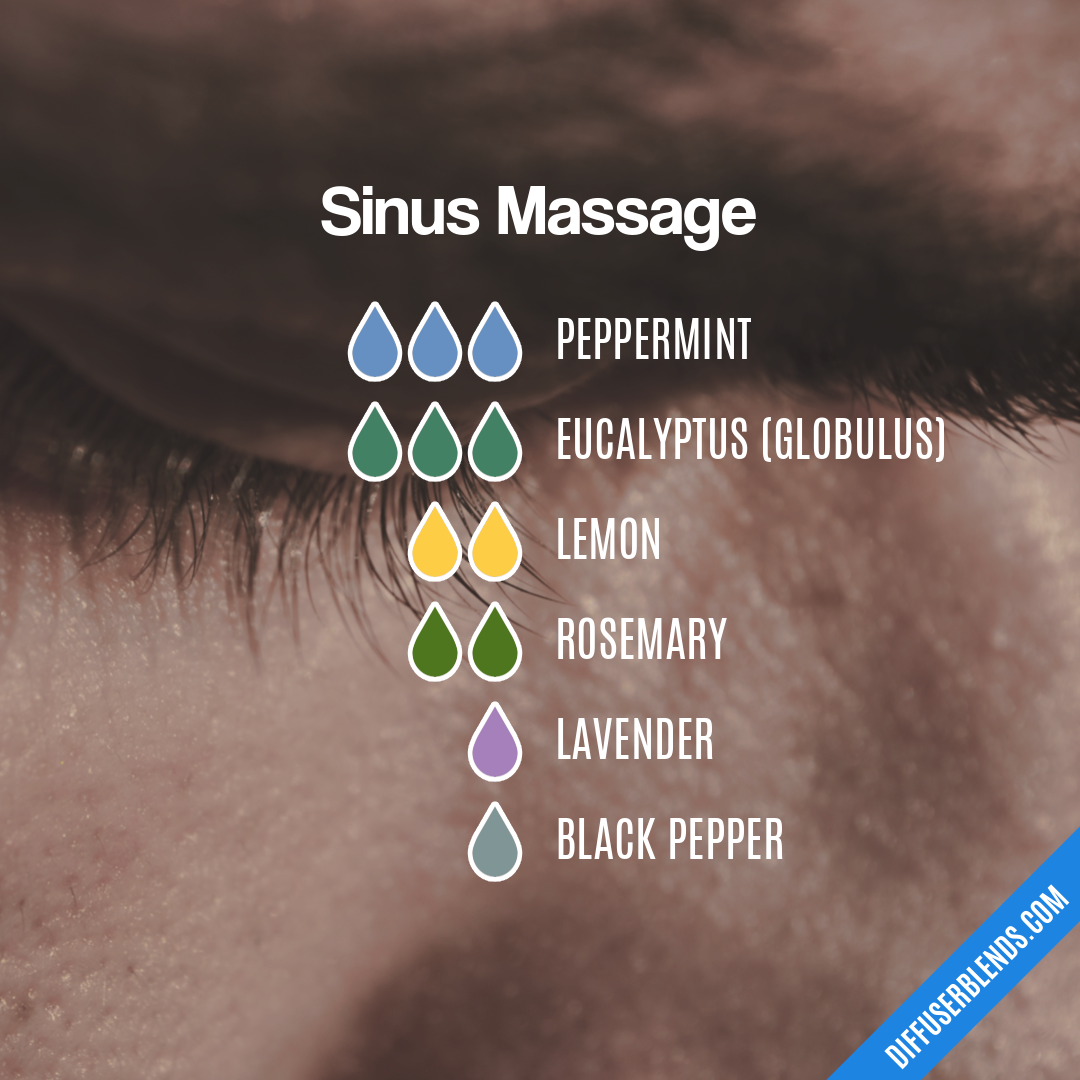 Sinus Massage — Essential Oil Diffuser Blend