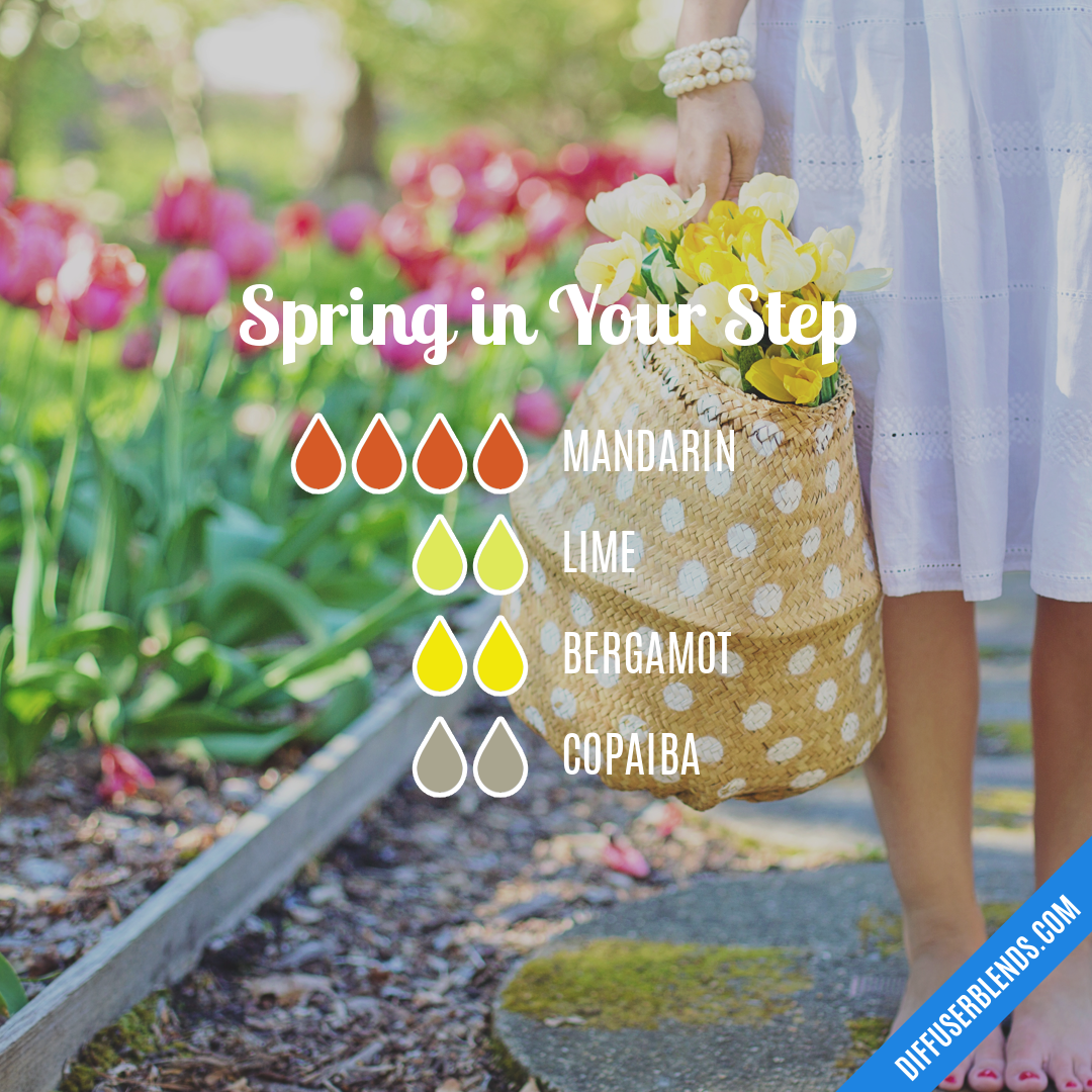 Spring in Your Step — Essential Oil Diffuser Blend