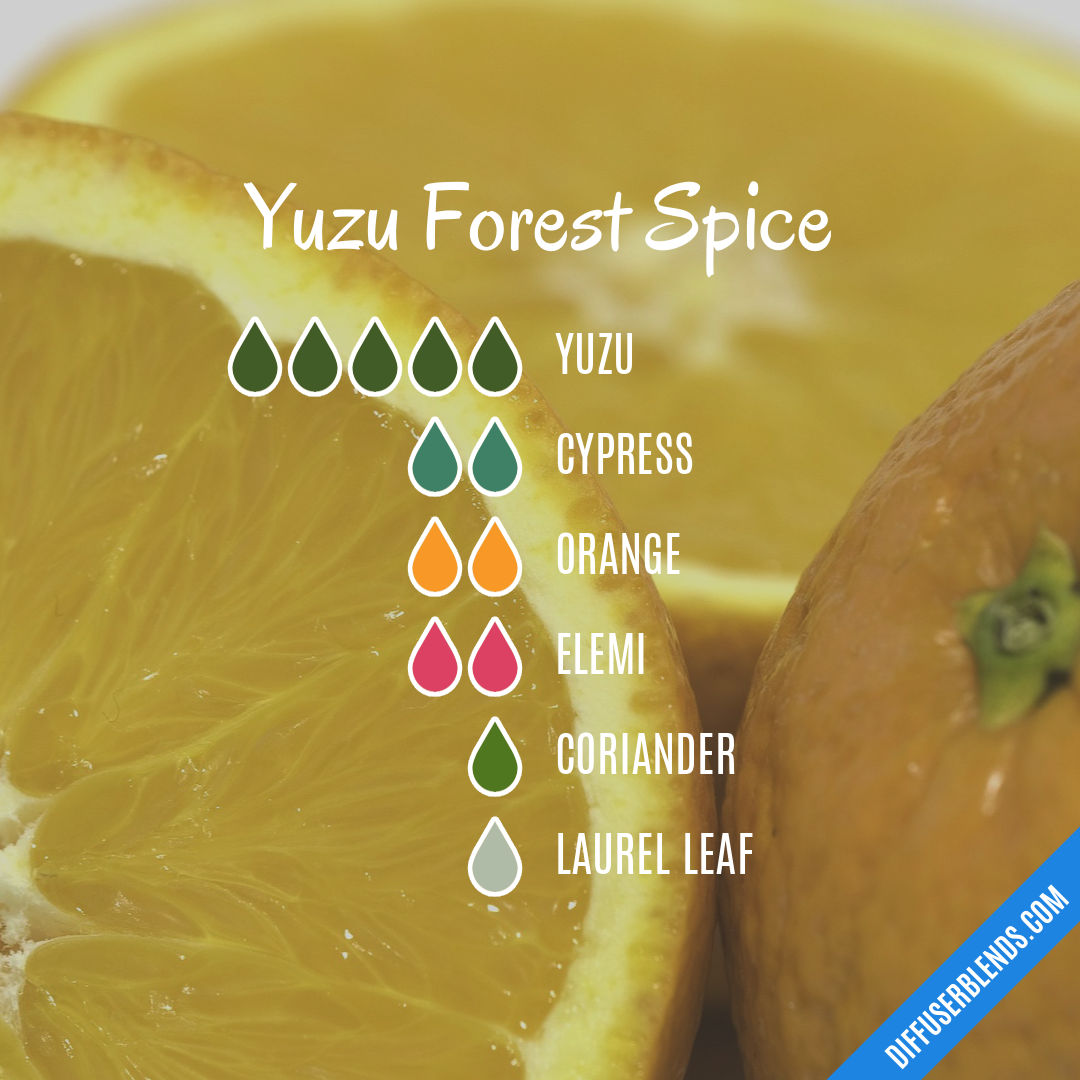 Yuzu Forest Spice — Essential Oil Diffuser Blend