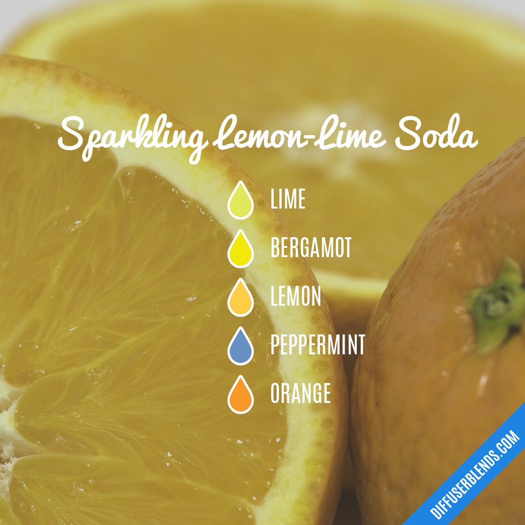 Sparkling Lemon-Lime Soda | DiffuserBlends.com