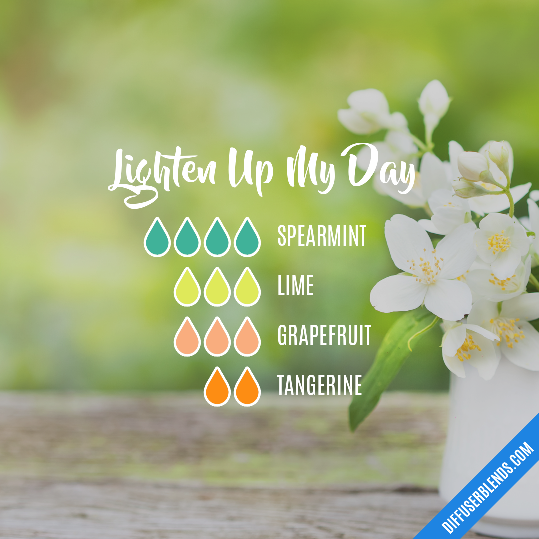 Lighten Up My Day — Essential Oil Diffuser Blend