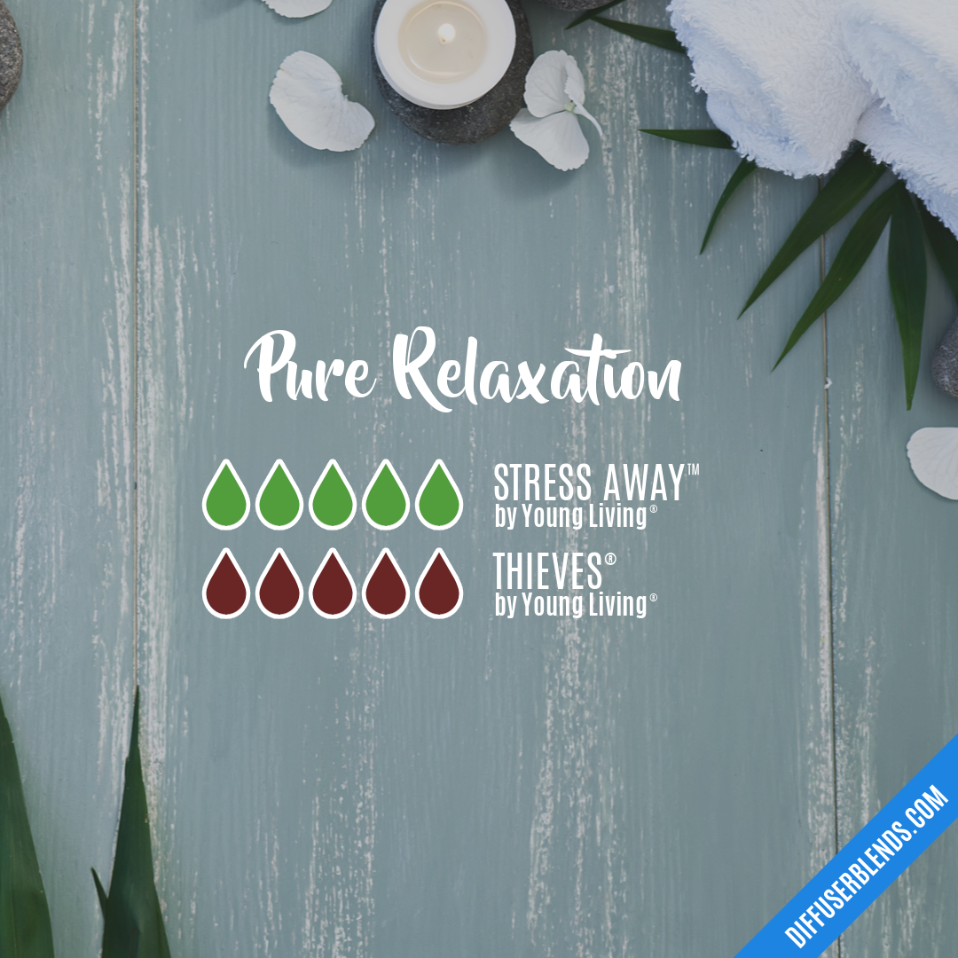 Pure Relaxation — Essential Oil Diffuser Blend