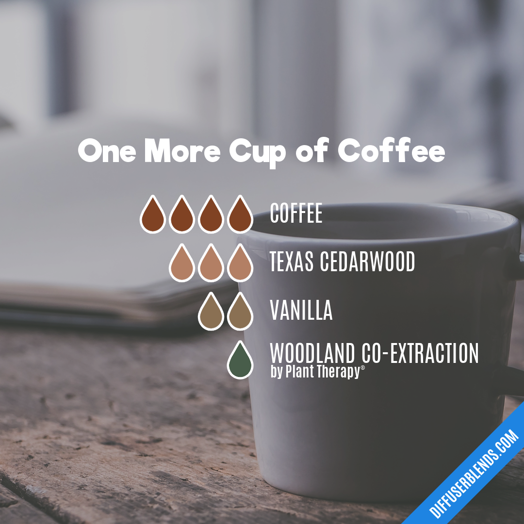 One More Cup of Coffee — Essential Oil Diffuser Blend