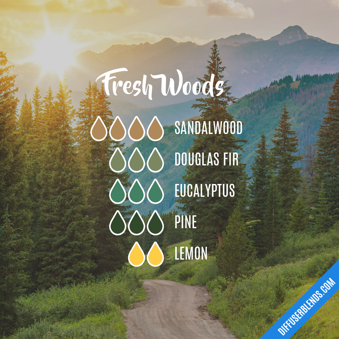 Fresh Woods — Essential Oil Diffuser Blend