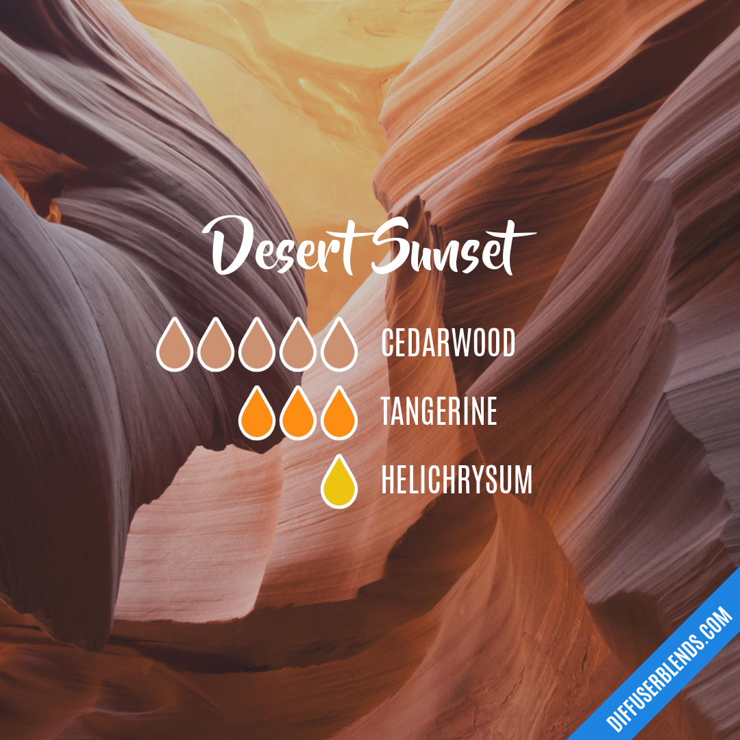 Desert Sunset — Essential Oil Diffuser Blend