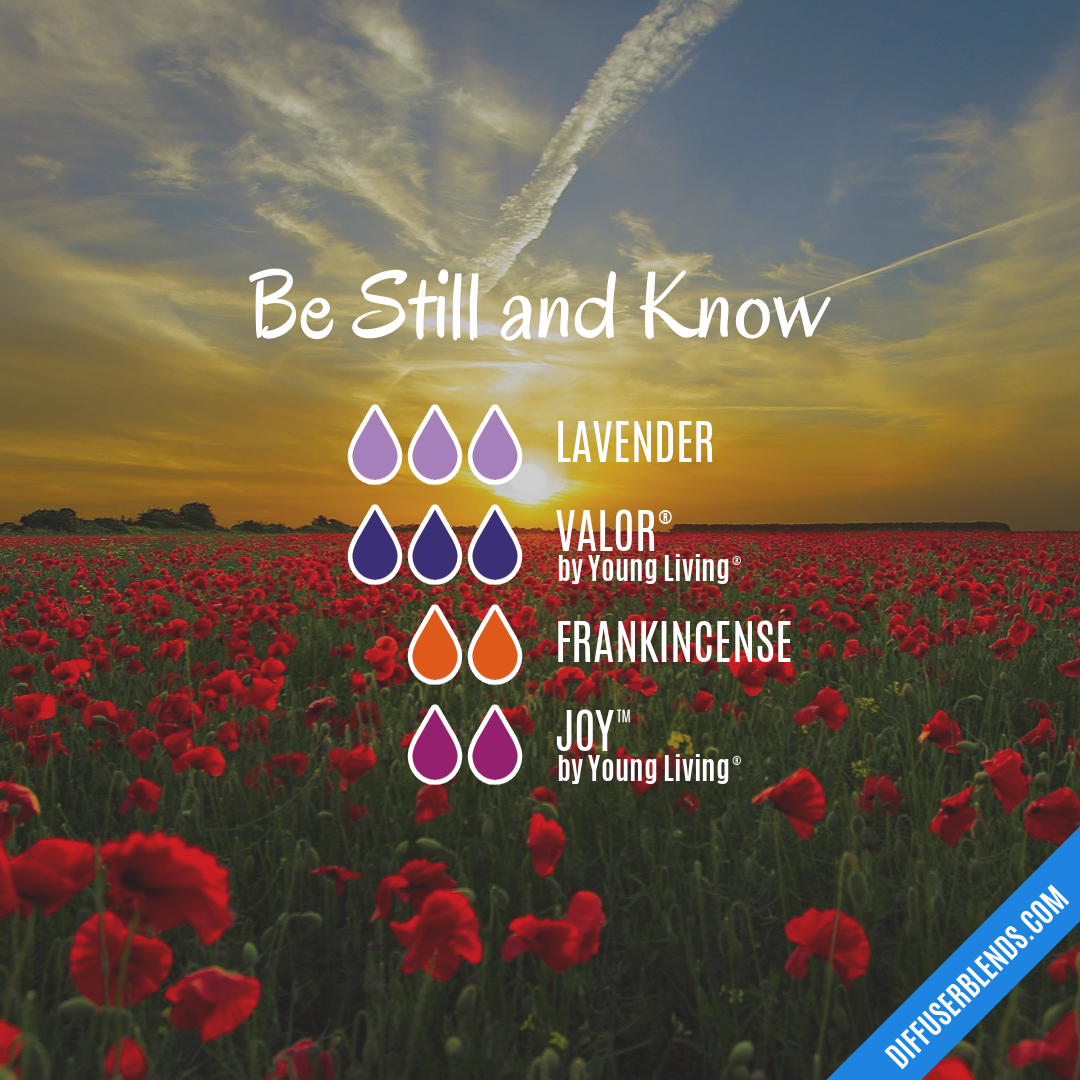 Be Still and Know — Essential Oil Diffuser Blend