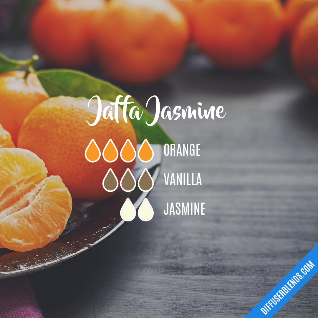 Jaffa Jasmine — Essential Oil Diffuser Blend