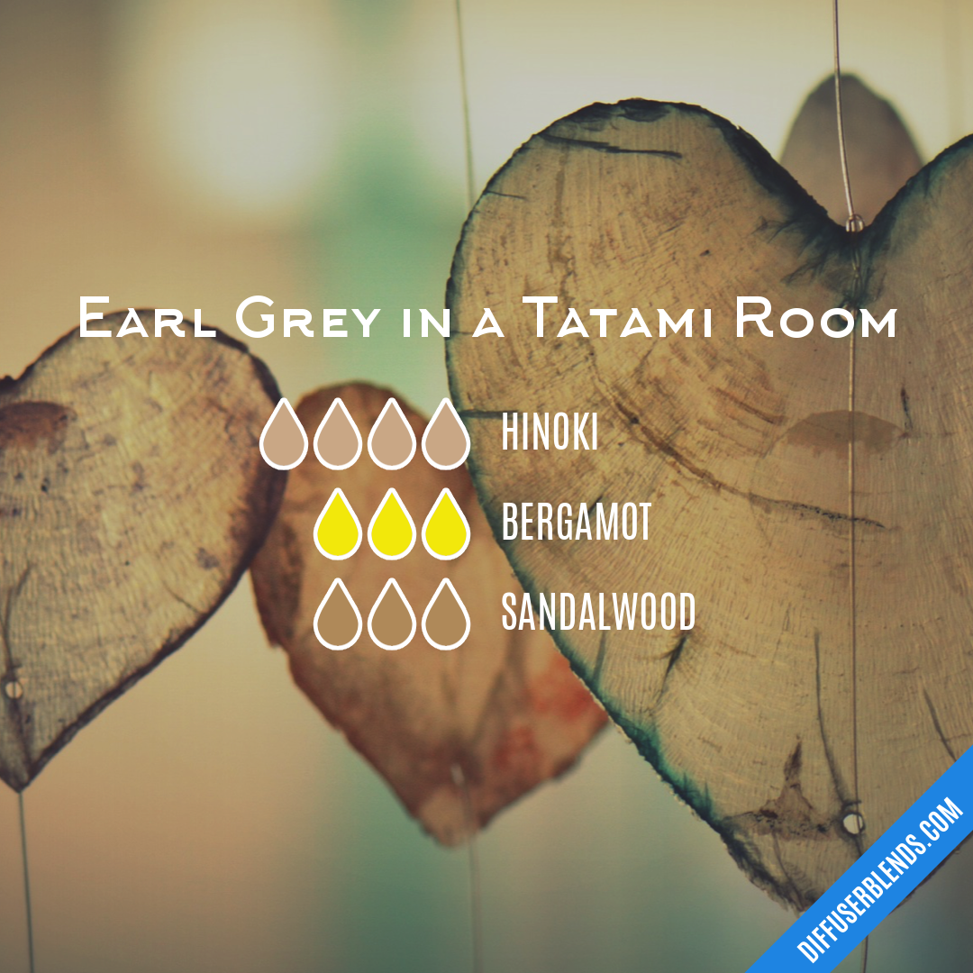 Earl Grey in a Tatami Room — Essential Oil Diffuser Blend