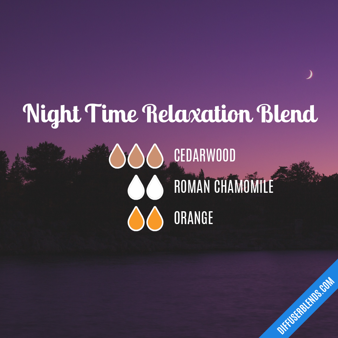 Night Time Relaxation Blend — Essential Oil Diffuser Blend