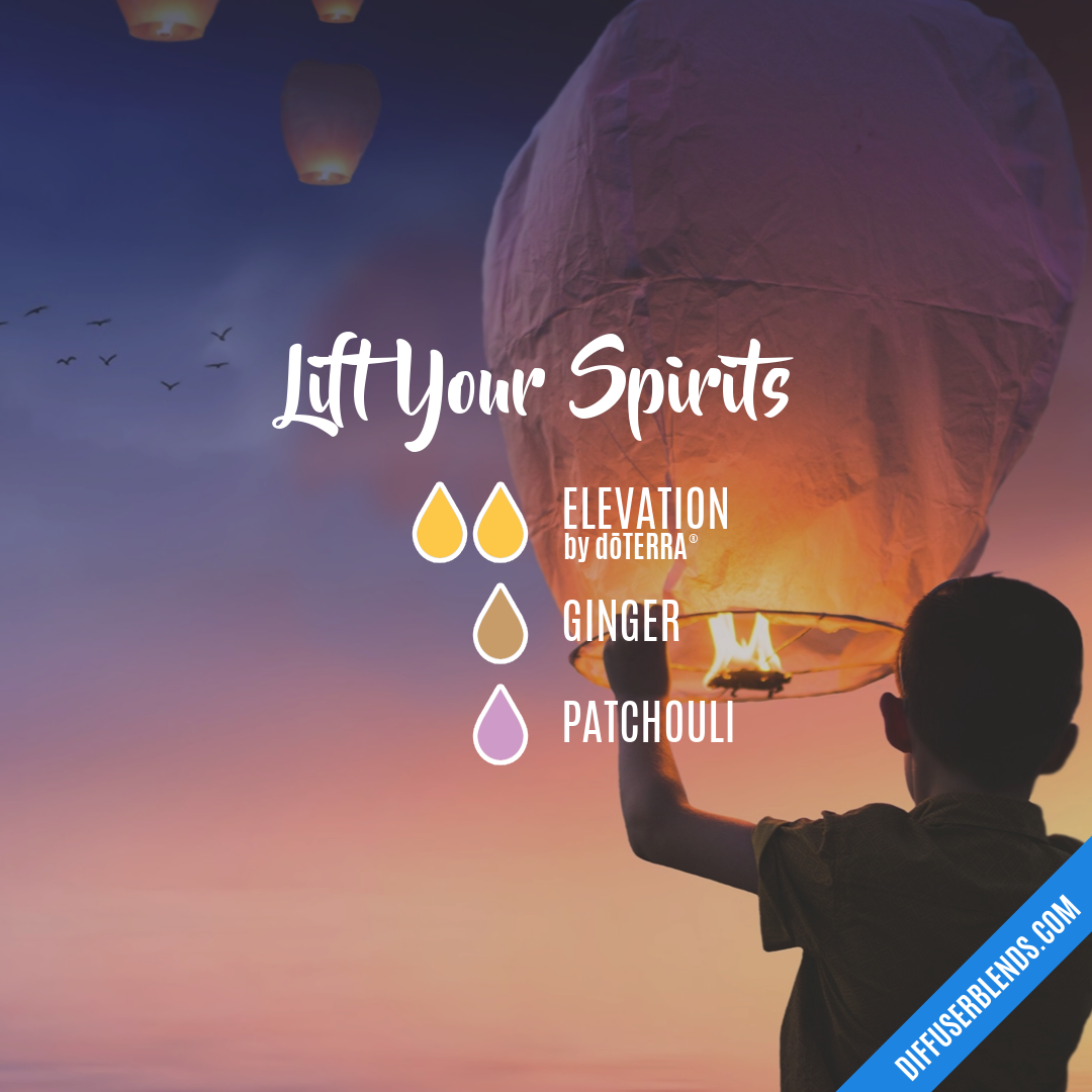 Lift Your Spirits — Essential Oil Diffuser Blend