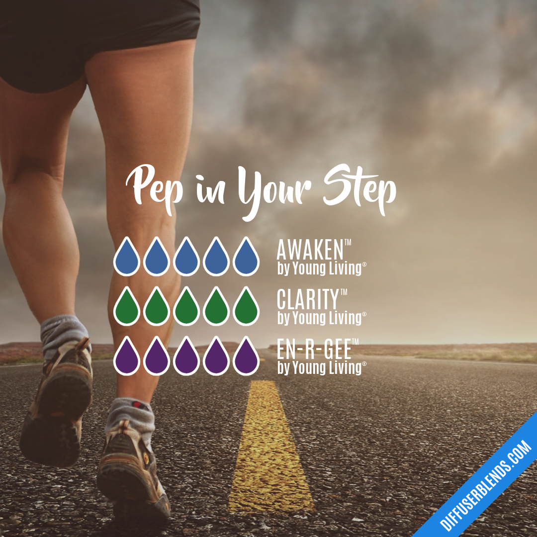 Pep in Your Step — Essential Oil Diffuser Blend