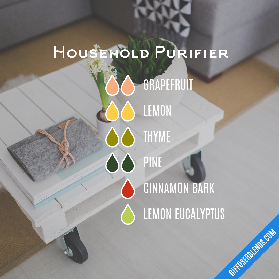 Household Purifier — Essential Oil Diffuser Blend