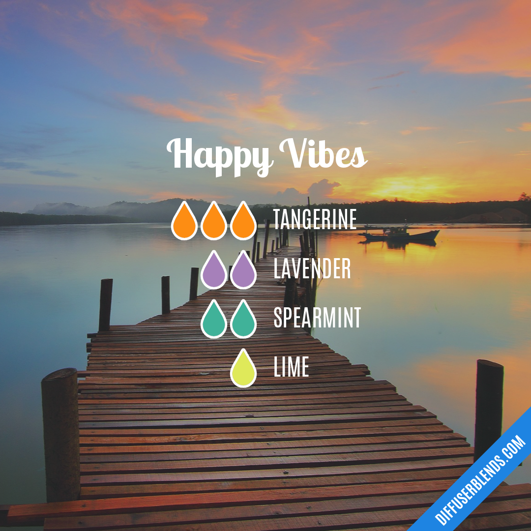 Happy Vibes — Essential Oil Diffuser Blend