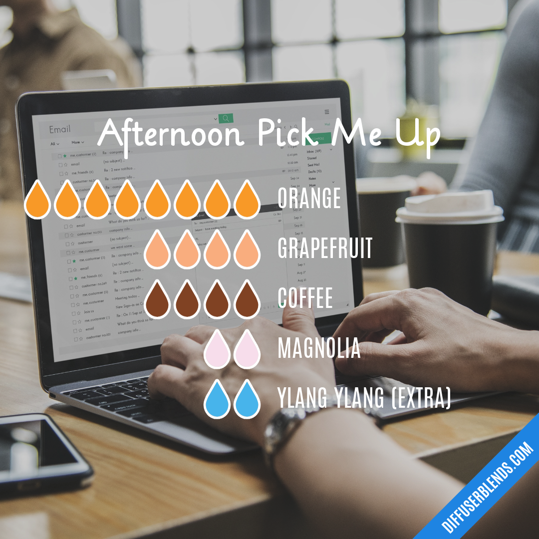 Afternoon Pick Me Up — Essential Oil Diffuser Blend