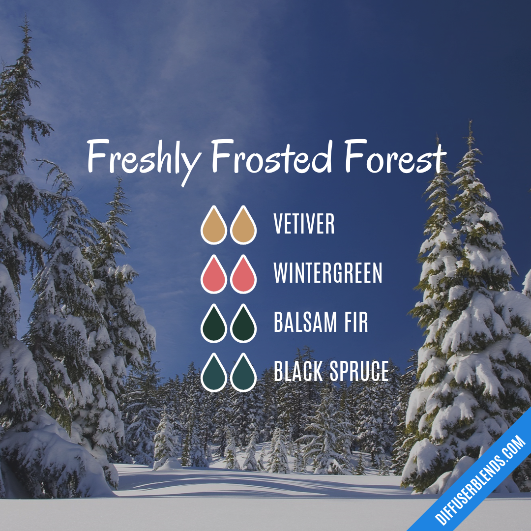 Freshly Frosted Forest — Essential Oil Diffuser Blend