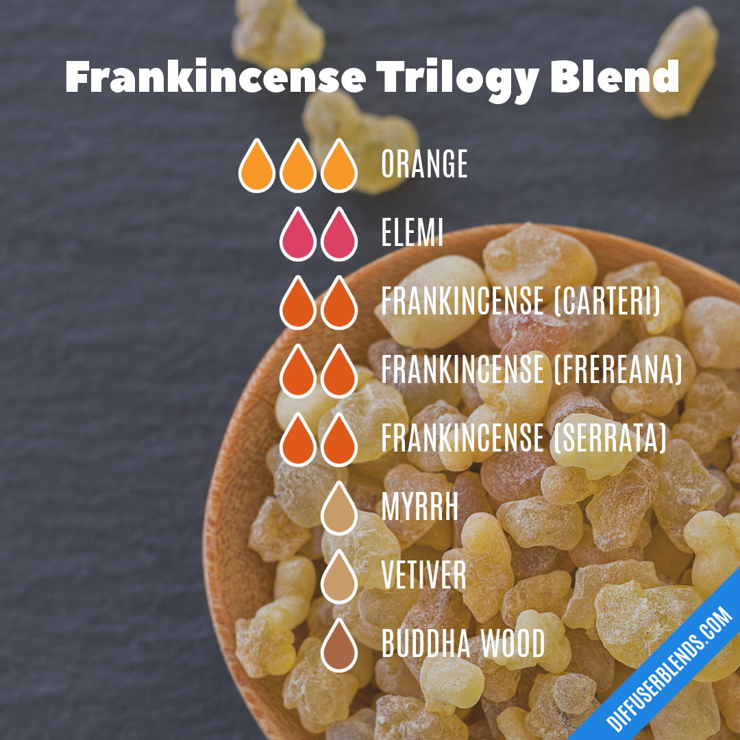 Frankincense Trilogy Blend — Essential Oil Diffuser Blend