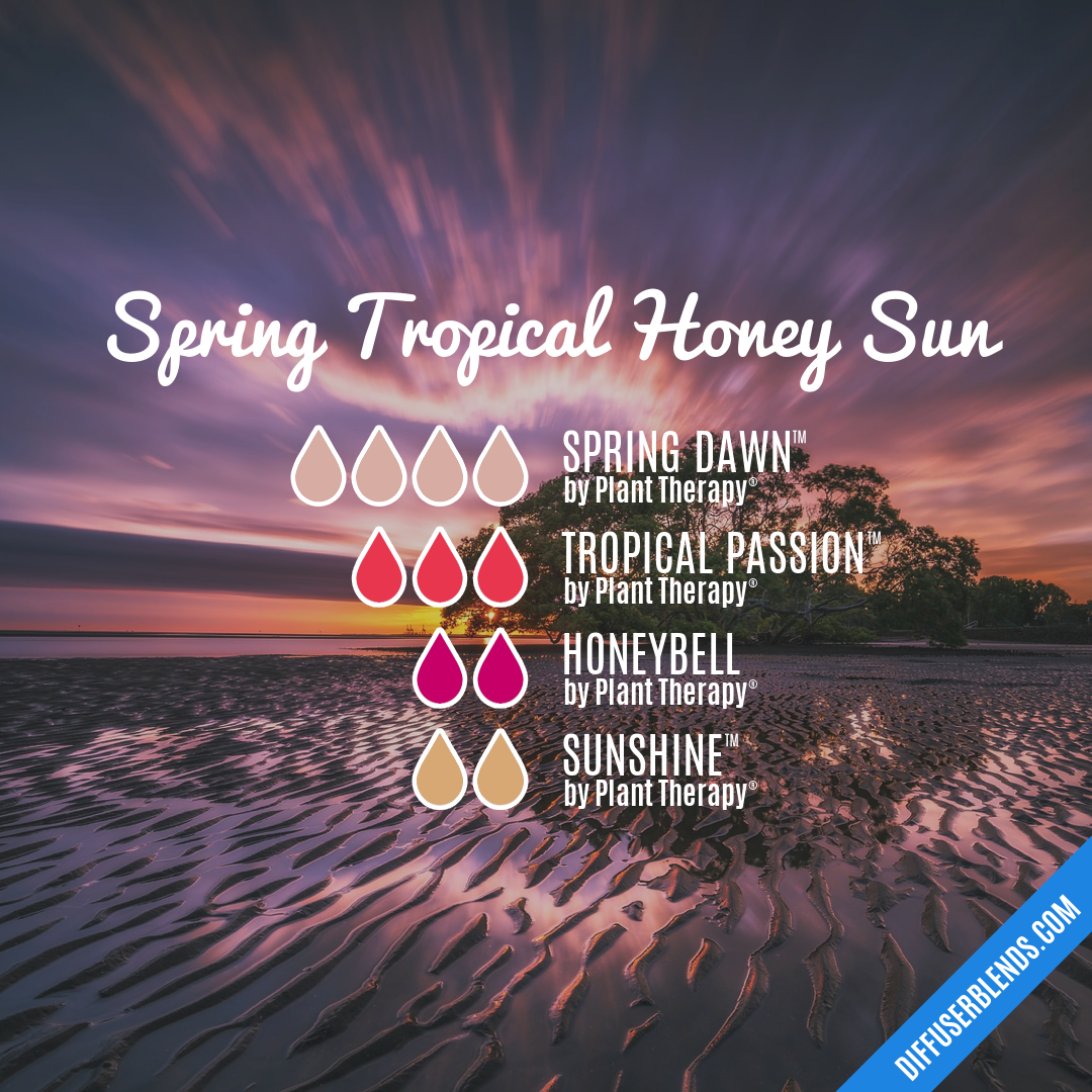 Spring Tropical Honey Sun | DiffuserBlends.com