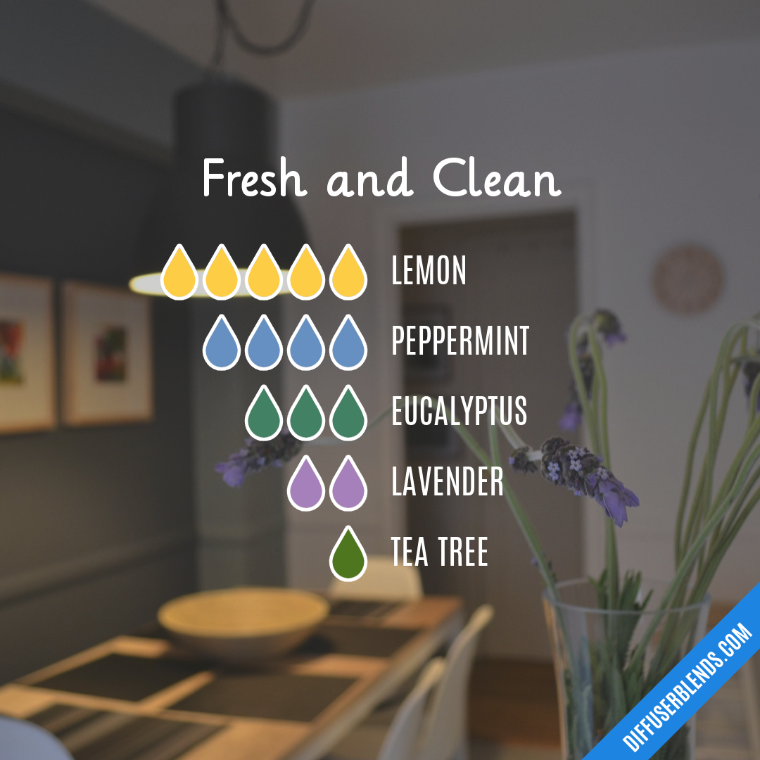 Fresh and Clean — Essential Oil Diffuser Blend