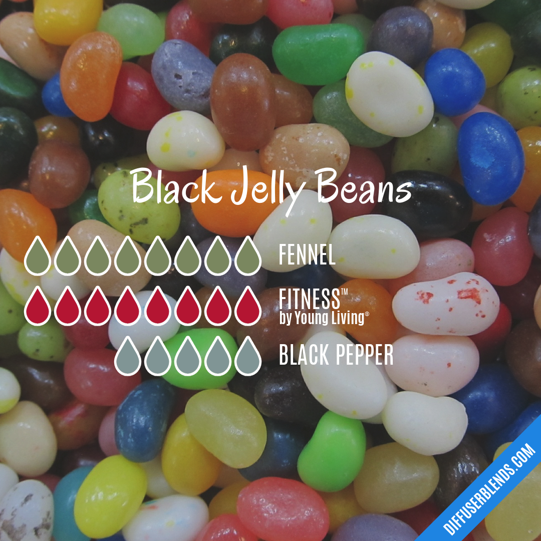 Black Jelly Beans — Essential Oil Diffuser Blend